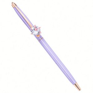 Bolígrafos Metálicos con Colgante de Diamante de 1.0 mm con Logotipo Personalizado para Artículos de Papelería y Escolares - Product Image 2