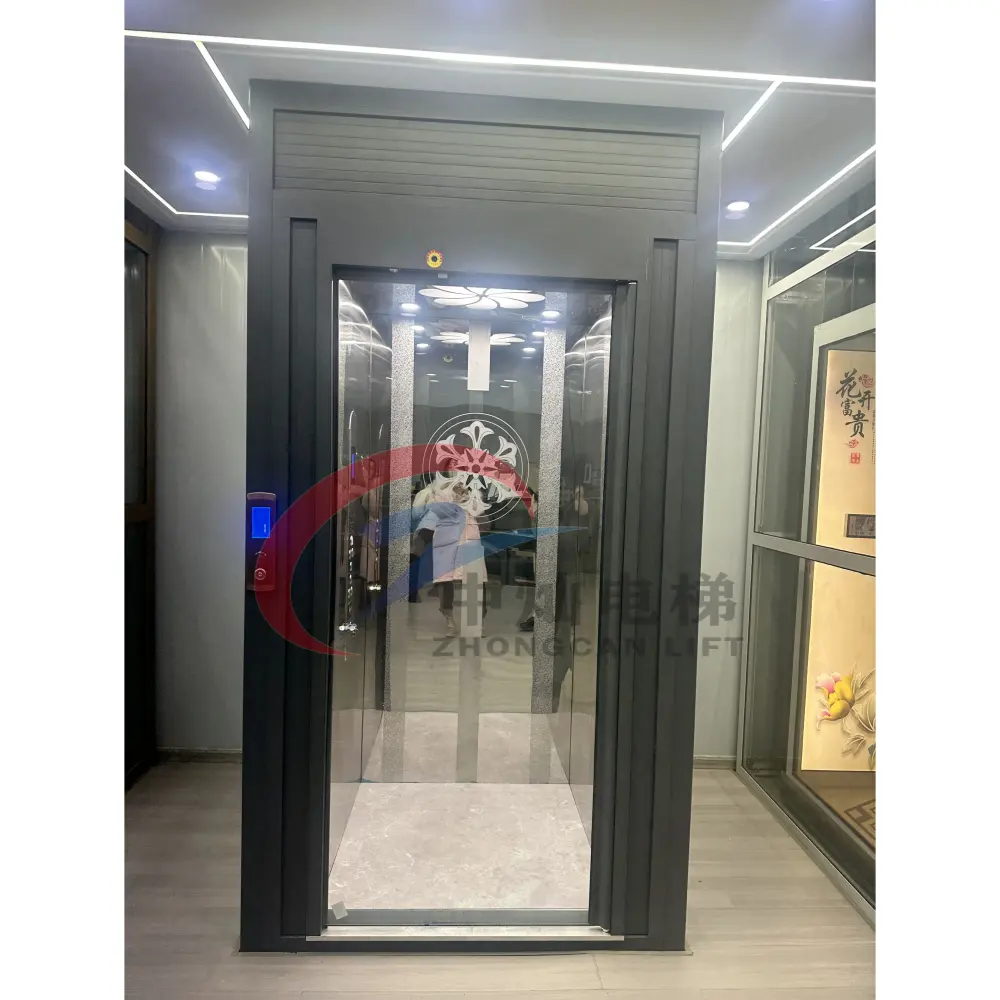 Hydraulic Lift For Home Indoor/ Hydraulic Small Home Elevator Lift Low Noise /vertical home lift