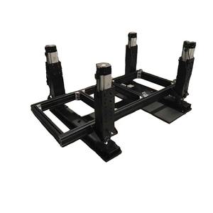 Piattaforma di movimento di alta qualità per 4DOF + TL in alluminio 4DOF Full Motion simulatore di auto da corsa della piattaforma di movimento Sim di volo - Product Image 3