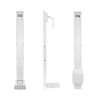 Support mural vertical robuste JH-Mech en acier au carbone blanc, réglable et à accès facile, pour sacs