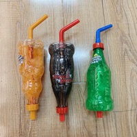 Accessoires de chicha en gros d'usine : Embout buccal en plastique avec poignée en gel pour chicha, personnalisable, avec poignée à glace intégrée
