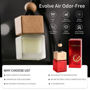 <span class=keywords><strong>D</strong></span>ésodorisant de voiture en verre écologique moderne OEM 8 ml, parfum grenade, huile essentielle de baies, logo personnalisé, bien-être - Product Image 2