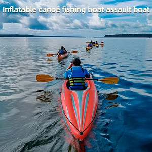 Kayak gonflable Player Show 3.1 4m pour une personne, en PVC, pour la pêche, les loisirs, les lacs et les rivières - Product Image 5