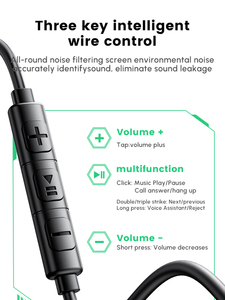 Audífonos Intrauditivos con Cable UGREEN EP105 de 3.5mm, Llamadas Ultra Claras, Sin Ruido, con Micrófono - Product Image 3