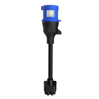 Adaptateur CEE Nema bleu nouvelle génération 2, 3 broches, type 2, prise de sortie J1772 CCS1, 32A 250V, norme 14-50p, marque OEM pour Tesla Model S/X/Y