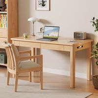 Bureau en bois massif pour bureau, salle d'étude