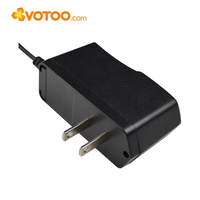 Adaptador de Corriente de Pared AC/DC 10W 5V 2A, ABS, Cable de 1m, DOE VI CE UKCA, para Luces LED de Árbol de Navidad, Enchufe US EU UK AU, Fabricante OEM
