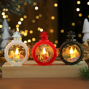 Christmas gifts, children's small gifts, night lights, Christmas Eve window display <b>crystal</b> balls, atmospheric desktop - Product Image 1