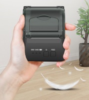 Donnwe 58mm Printer Tiket Thermal MINI Portabel untuk Kecepatan Tinggi dan Daya Tahan Lama, Cocok untuk Supermarket dan Toko Swalayan