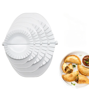 4 adet Diy hamur kalıp hamur basın hamur sarıcı kalıp Empanada pasta basın şekillendirici Pierogi yapımcısı - Product Image 1