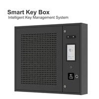Gabinete de Llaves Inteligente con 70 Ranuras, Caja Fuerte con Control de Llaves RFID, Sistema Electrónico de Gestión de Llaves, Montaje en Pared, NFC, Huella Dactilar, Reconocimiento Facial