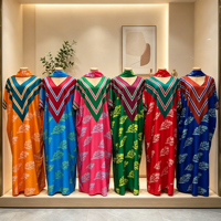 Nouvelle Robe Boubou Africaine 2026 Grande Taille pour Femmes, Kaftan Musulman Ample Longue Maxi, Robe Dashiki Décontractée, Vêtements Abaya pour Dames