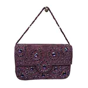 กระเป๋าถือลูกปัดสำหรับผู้หญิงสำหรับงานเลี้ยงตอนเย็นกระเป๋าถือดีไซน์แบบโบราณ - Product Image 2