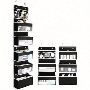 Organizador de Puerta con 6 Estantes, 1 se Divide en 2, Organizador Colgante para Puerta - Product Image 3
