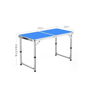 <span class=keywords><strong>Table</strong></span> de camping pliable en aluminium portable pour l'extérieur, multifonctionnelle, <span class=keywords><strong>marché</strong></span> nocturne, ouverture rapide, tables pliantes rapides avec tabouret - Product Image 1