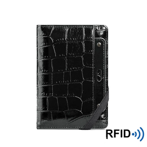 2026 New Stone-Patterned Bright-Coloured Passport <b>Holder</b> RFID Protection ID Card Storage and <b>Ticket</b>/Card Slots - Product Image 5