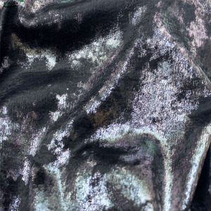 Tùy Chỉnh Bán Buôn <span class=keywords><strong>Polyester</strong></span> Sợi Vàng-Mạ In Vải Dệt May Thiết Kế Sáng Bóng Dệt Kim Lưới Vải May Giai Đoạn Ăn Mặc - Product Image 4