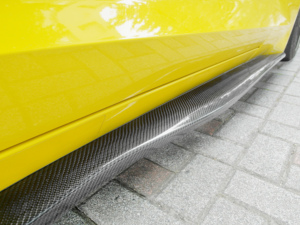 สเกิร์ตข้างคาร์บอนไฟเบอร์ทรง New Z06 สำหรับ Corvette C7 ทุกรุ่น ปี 2014-2019 เท่านั้น - Product Image 3