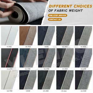 Produttore personalizzato 2 pezzi pesi massimi abbinati abiti <span class=keywords><strong>oversize</strong></span> giapponese giacca di Jeans e pantaloni larghi Set di Jeans da uomo - Product Image 4