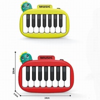 Clavier électronique de poche Yuglow pour enfants, mini piano jouet, jouet musical pour l'entraînement de la concentration, pour les garçons et les filles de maternelle
