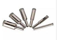 Broca de Diamante Electrochapada en Blanco Gree Gl008 de 3 mm para Perforación de Mampostería, Piedras Preciosas, Mármol, Azulejos, Herramienta de Ferretería