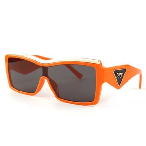 时尚潮流男士 UV400 金属框新款女士太阳镜个性化方形防紫外线太阳镜 <span class=keywords><strong>M</strong></span> 6124 - Product Image 5