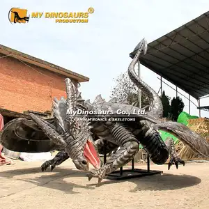 My Dino ตกแต่งกลางแจ้งขนาดใหญ่บินมังกรรูปปั้นสำหรับขาย