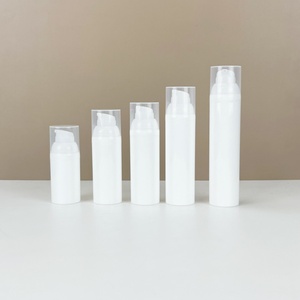 High Quality Wholesale White 30ml 50ml 60ml 80ml 100ml Cosmetic Serum Airless <b>Pump</b> <b>Bottle</b> for Skincare - Product Image 6