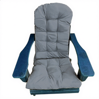 Nouveau coussin épaissi pour chaise inclinable, chaise à bascule, chaise Adirondack, dossier haut, siège de bureau, tout-en-un, 100%