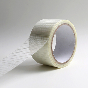 Dệt chéo hai hướng Filament Băng tùy chỉnh nhiệm vụ nặng nề rõ ràng đóng gói nóng chảy sợi thủy tinh gia cố băng dính cho gói - Product Image 4