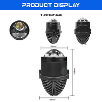 VAHID 6000K Bi LED Projecteur Lentille Antibrouillard avec Canbus H11 2 pouces Super Lumineux 42W 5900LM Adaptation Universelle