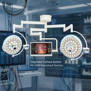 Lámpara Quirúrgica LED de Techo 700/500 sin Sombra con LED OSRAM y Cámara HD HIKVISION <span class=keywords><strong>para</strong></span> Quirófano de Hospital - Product Image 2