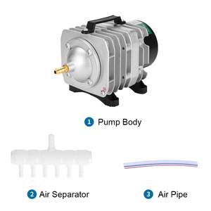 ปั๊มลมแม่เหล็กไฟฟ้า AC กำลังสูง รุ่น <span class=keywords><strong>ACO</strong></span> สำหรับบ่อปลา เครื่องเติมออกซิเจน คอมเพรสเซอร์ลม ผลิตในจีน - Product Image 5