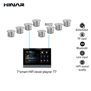 2 <b>Speaker</b> <b>With</b> Background Music 8*20W Host Smart Home Audio Set WiFi Blue-tooth in Wall <b>Amplifier</b> Android for Ceiling Home Audio - Product Image 4