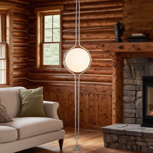 <span class=keywords><strong>Lampada</strong></span> da Terra a Sfera in Opale LED di Lusso e Alta Qualità all'Ingrosso, <span class=keywords><strong>Lampada</strong></span> Decorativa Moderna per Arredamento Casa in Vetro Acrilico per Soggiorno - Product Image 3
