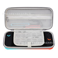 OEM Switch 2 Ring Toss Controller Eva Carry case avec Switch Handheld Video 136 Retro case Ps2 Remplacement Game case Noir