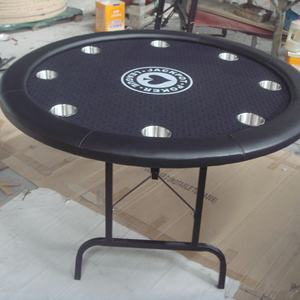 48 "คาสิโนมืออาชีพที่กำหนดเองรอบพับขาโต๊ะโป๊กเกอร์ - Product Image 1