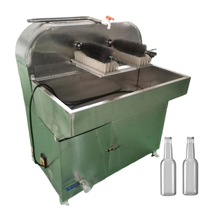 Machine professionnelle de nettoyage de bouteilles avec fonction de trempage pour les besoins commerciaux de lavage de bouteilles de boissons - Product Image 2