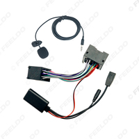 Module audio AUX-in pour voiture, adaptateur MP3 pour BMW (E46) 320i 320ci 320cic, faisceau de câblage stéréo avec micro pour téléphone