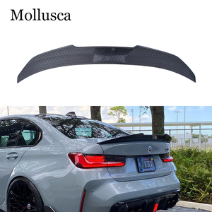 Aileron de coffre arrière en fibre de carbone style nid d'abeille PSM pour BMW Série 3 G20 G28 & M3 G80 2018-2025 - Product Image 1