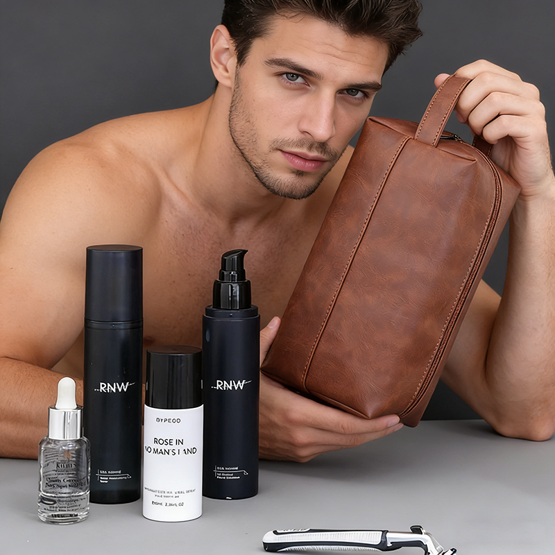 Custom Pu Leather Universal Makeup Bag