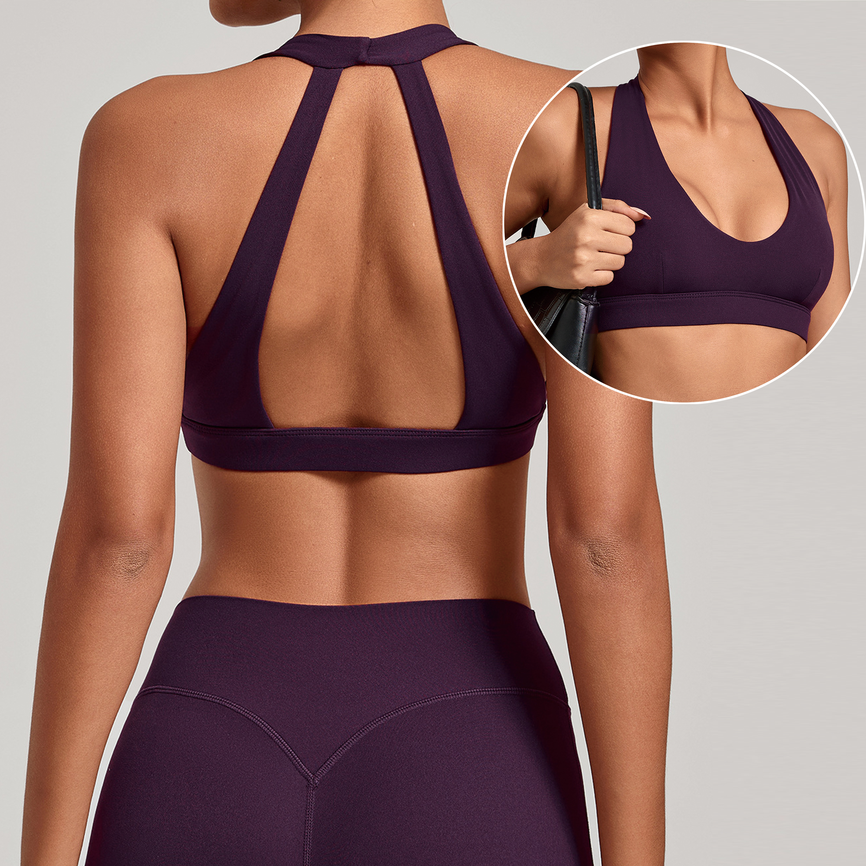 2026 New Arrival Wholesale Breathable V Neck Quick Dry Workout Custom Gym Sports Fitness Yoga Bra