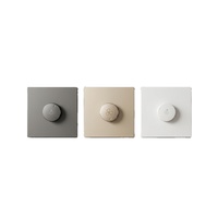 Prise murale BENDI C60 1 prise avec interrupteur de contrôle de vitesse AC250V 5A IP20 ignifuge PC pour l'Asie du Sud-Est et le Moyen-Orient