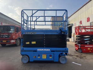 Piattaforma di Lavoro Aerea Elettrica Semovente Certificata CE, Piattaforma a Forbice Industriale 6-16m - Product Image 1