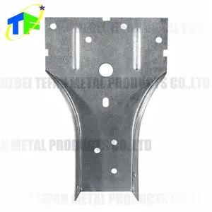 Custom OEM Pre Galvanized Steel Stud Plate tie for House Construction Timber Frame