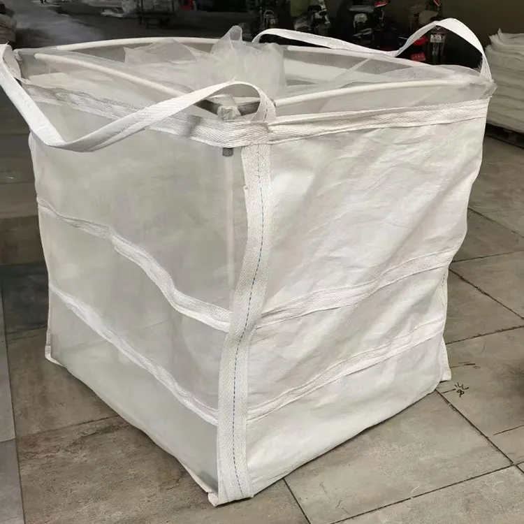 Vente en gros 1000kg étanche PP FIBC Sac en vrac pour 1 tonne Jumbo Big Bag