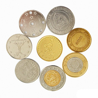Créez Votre Propre Pièce de Monnaie Souvenir Personnalisée Logo Double Gravure 3D Pièce de Jeu Jeton Métal Argenté Pièces Commémoratives