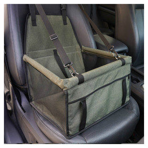Durable <strong>Pet</strong> Car <strong>Booster</strong> Seat Dog Front Protector Car Seat with Zipper Storage Pocket Suitable for Small Medium <strong>Pets</strong> up to 20 Lbs - Product Image 4