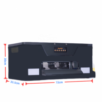 Harga pabrik A3 pencetak UV untuk Label UV mesin cetak DTF Transfer UV XP600 gulungan pencetak untuk gulungan