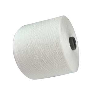 Benang Poliester Putih Mentah 40S <span class=keywords><strong>100</strong></span>% Poliester Ring <span class=keywords><strong>Spun</strong></span> Compact Vortex Spin <span class=keywords><strong>Yarn</strong></span> untuk Rajutan dan Tenun - Product Image 5
